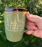 Bee Grateful Farm engraved mug